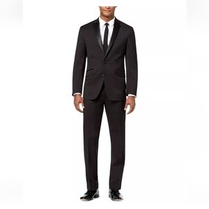 Kenneth COLE REACTION Men's Slim-Fit Ready Flex Tuxedo Suit